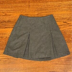 Abercrombie & Fitch Black and White Checkered Skirt